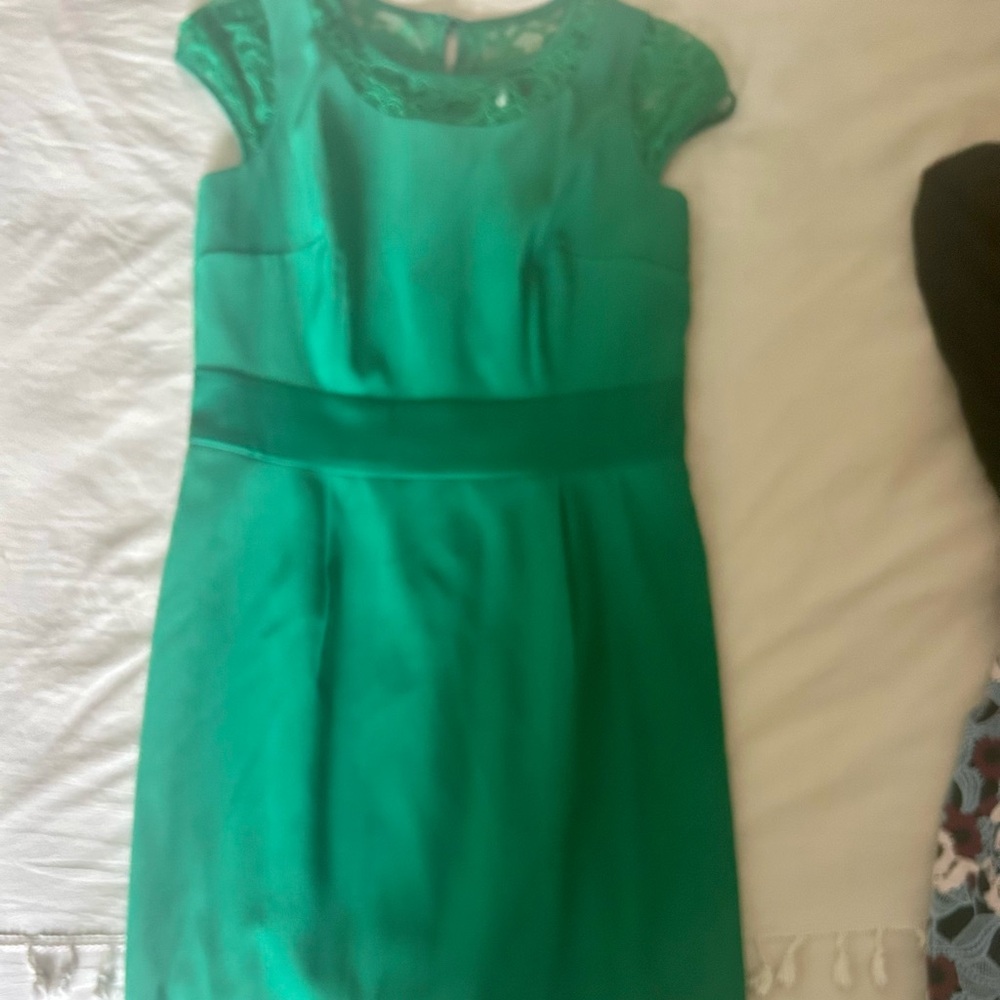 Classy green Jacob dress M (looks like a 6)